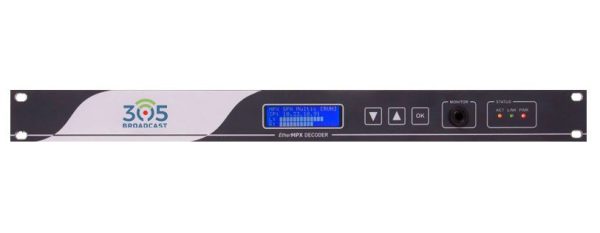 305Broadcast EtherMPX Decoder  - Digital IP MPX LINK Supply