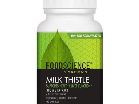 FoodScience of Vermont Milk Thistle 90 Capsules For Sale