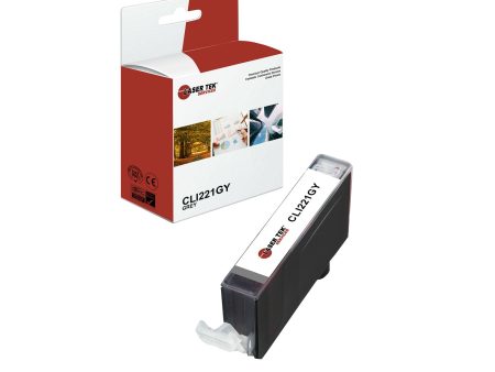 Canon CLI-221GY CLI-221 Remanufactured Gray Ink Cartridge For Sale