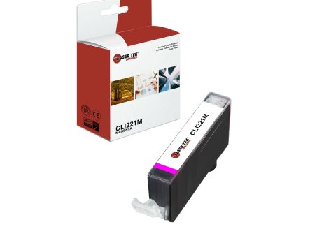 Canon CLI-221M CLI-221 Remanufactured Magenta Ink Cartridge Hot on Sale