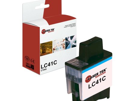 Brother LC-41 LC41C Cyan Compatible Ink Cartridge | Laser Tek Services Online Hot Sale