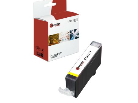 Canon CLI-221Y CLI-221 Remanufactured Yellow Ink Cartridge Sale