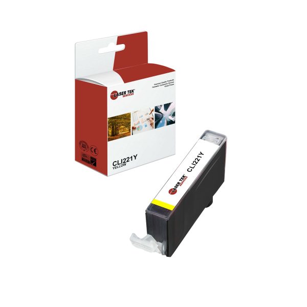 Canon CLI-221Y CLI-221 Remanufactured Yellow Ink Cartridge Sale