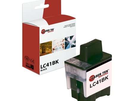 Brother LC-41 LC41K Black Compatible Ink Cartridge | Laser Tek Services Sale