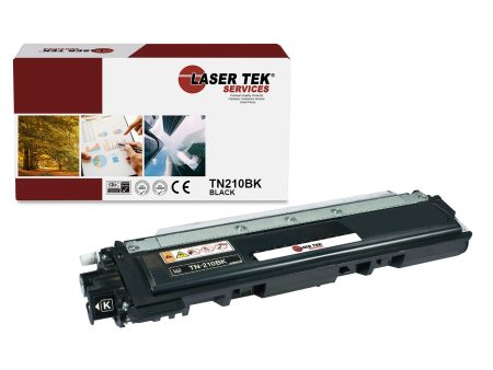 Brother TN-210 TN210K Black Compatible Toner Cartridge | Laser Tek Services on Sale