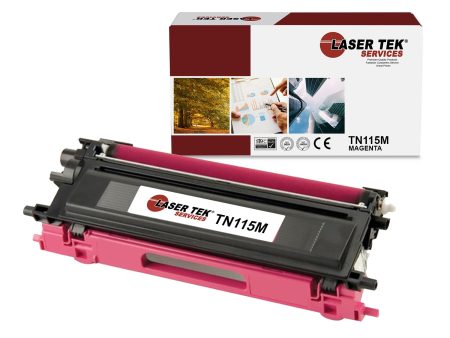 Brother TN-115 TN115M Magenta HY Compatible Toner Cartridge | Laser Tek Services Online