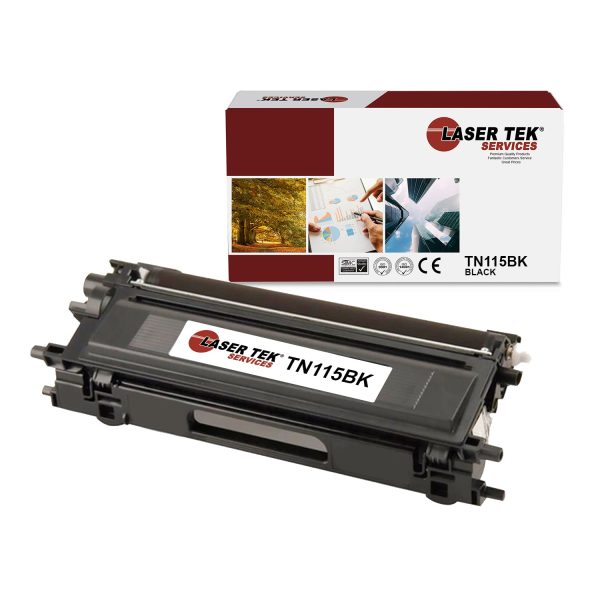 Brother TN-115 TN115K Black HY Compatible Toner Cartridge | Laser Tek Services Sale