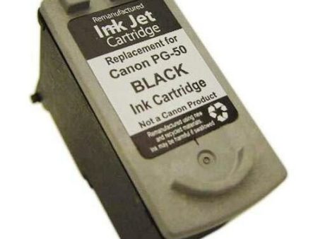 Canon PG-50 PG50 Remanufactured Black High Yield Ink Cartridge Discount