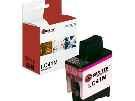 Brother LC-41 LC41M Magenta Compatible Ink Cartridge | Laser Tek Services Discount