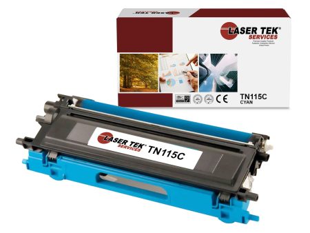 Brother TN-115 TN115C Cyan HY Compatible Toner Cartridge | Laser Tek Services on Sale