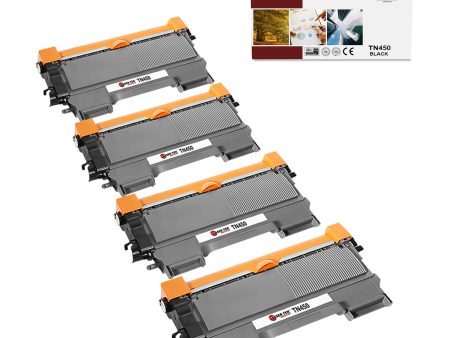 4 Pack Brother TN-450 Compatible Toner Cartridge | Laser Tek Services Fashion