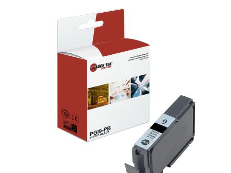 Canon PGI-9PBK PGI-9 Remanufactured Photo Black Ink Cartridge Supply