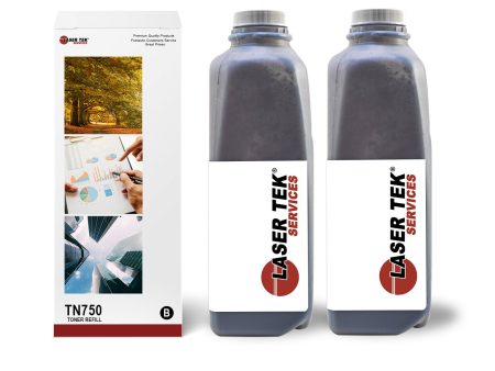 2 Pack TN750 Toner Refill for Brother DCP-8150DN HL-5440D 5450DN 5470D 6180DW Cheap