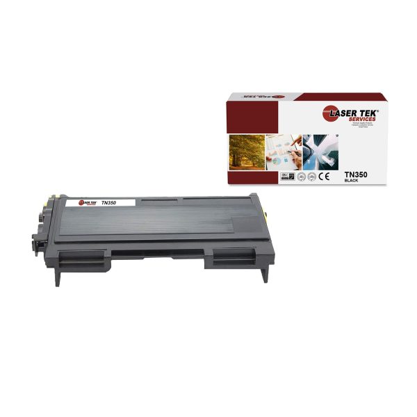 Brother TN-350 TN-350 Black Compatible Toner Cartridge | Laser Tek Services Hot on Sale