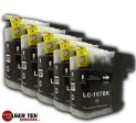 5 Pack Brother LC-107 Black Compatible Ink Cartridge | Laser Tek Services For Discount