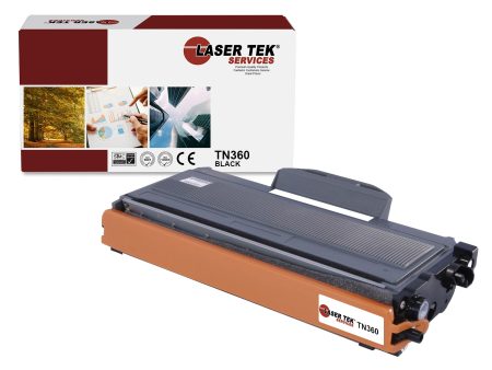 Brother TN-360 TN-360 Black Compatible Toner Cartridge | Laser Tek Services For Sale