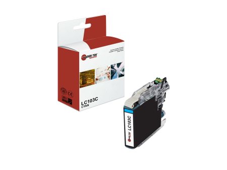 Brother LC-103 LC103C Cyan Compatible Ink Cartridge | Laser Tek Services Sale