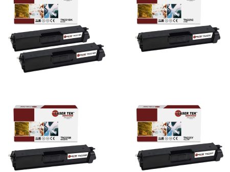 5 Pack Brother TN-221 TN225 HY Compatible Toner Cartridge | Laser Tek Services Online Hot Sale