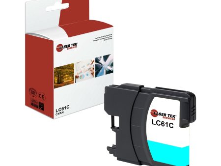 Brother LC-61 LC61C Cyan Compatible Ink Cartridge | Laser Tek Services Discount