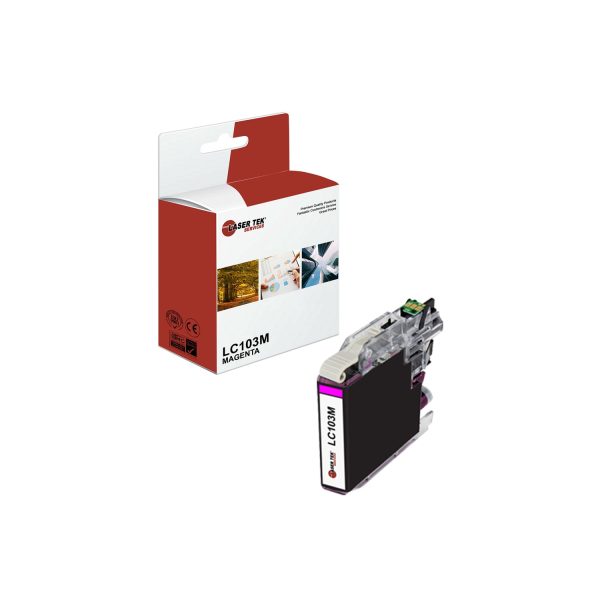 Brother LC-103 LC103M Magenta Compatible Ink Cartridge | Laser Tek Services Online Hot Sale