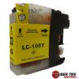 Brother LC-105 Yellow Super HY Compatible Ink Cartridge | Laser Tek Services For Discount