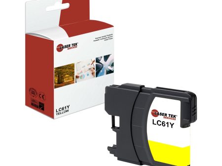 Brother LC-61 LC61Y Yellow Compatible Ink Cartridge | Laser Tek Services Cheap