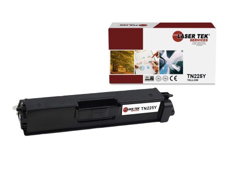 Brother TN-225 TN-225Y Yellow Compatible Toner Cartridge | Laser Tek Services on Sale