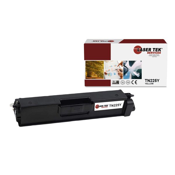 Brother TN-225 TN-225Y Yellow Compatible Toner Cartridge | Laser Tek Services on Sale