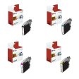 4 Pack Brother LC-103 BCYM Compatible Ink Cartridge | Laser Tek Services Fashion