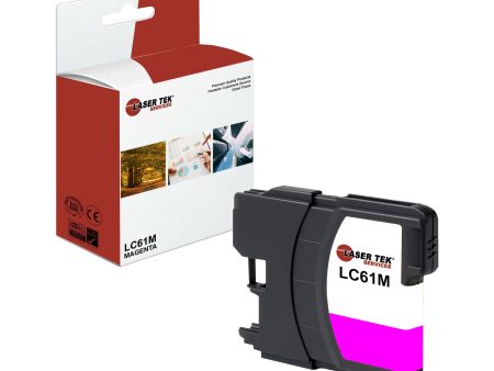 Brother LC-61 LC61M Magenta Compatible Ink Cartridge | Laser Tek Services For Sale